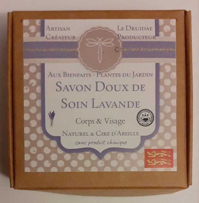 Savon Artisanal Lavande - Corps et Visage (SAF)